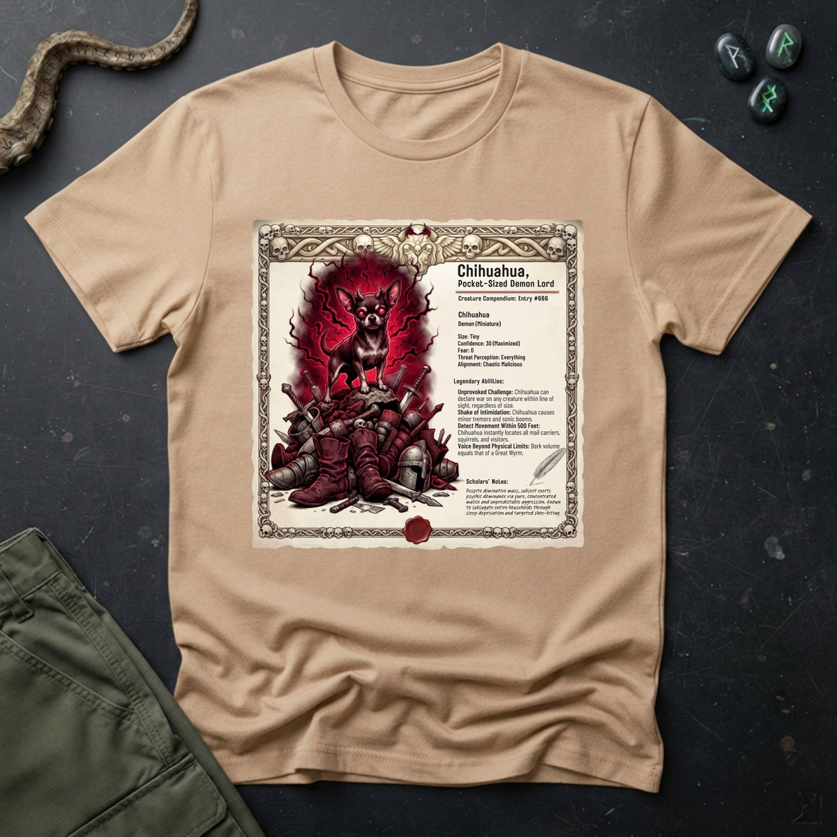 Everyday Bestiary: Chihuahua T-Shirt