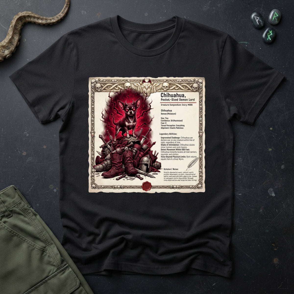 Everyday Bestiary: Chihuahua T-Shirt