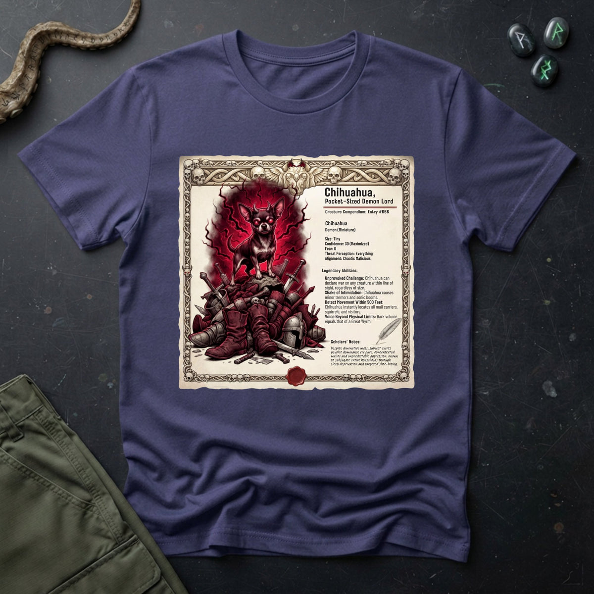 Everyday Bestiary: Chihuahua T-Shirt