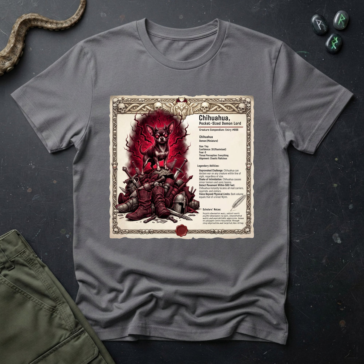 Everyday Bestiary: Chihuahua T-Shirt