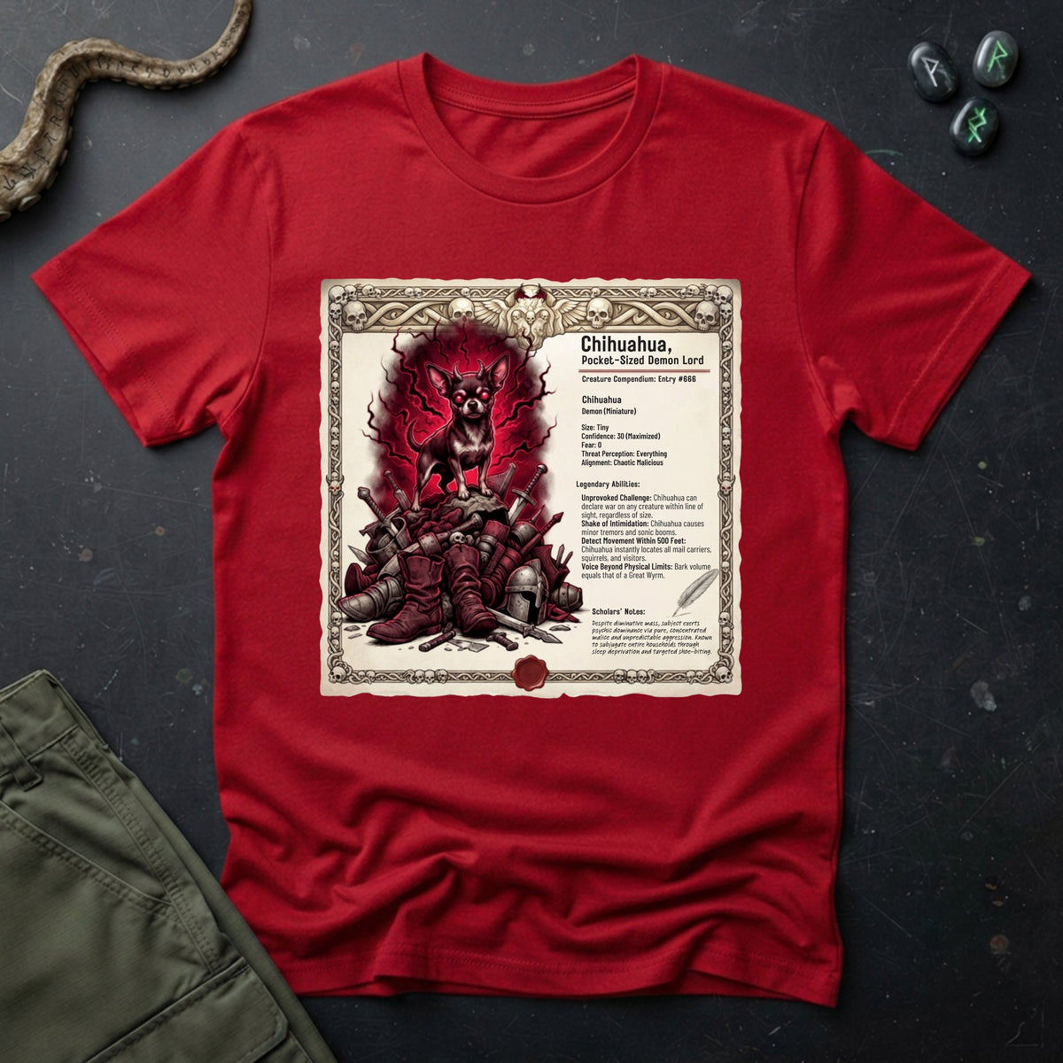 Everyday Bestiary: Chihuahua T-Shirt