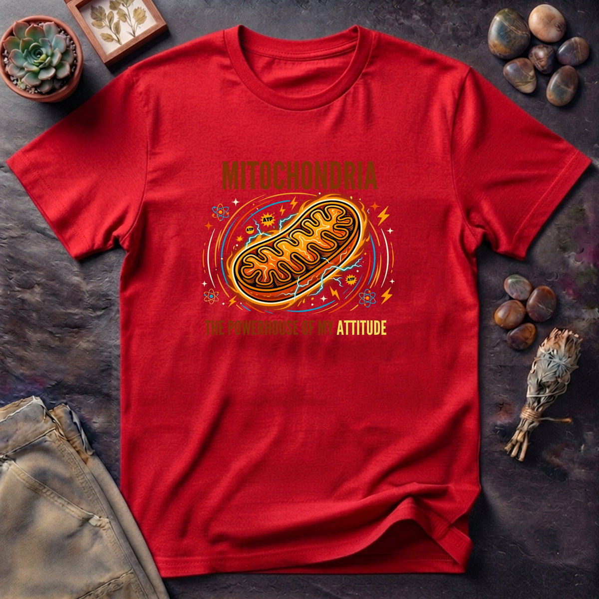Mitochondrian Attitude T-Shirt