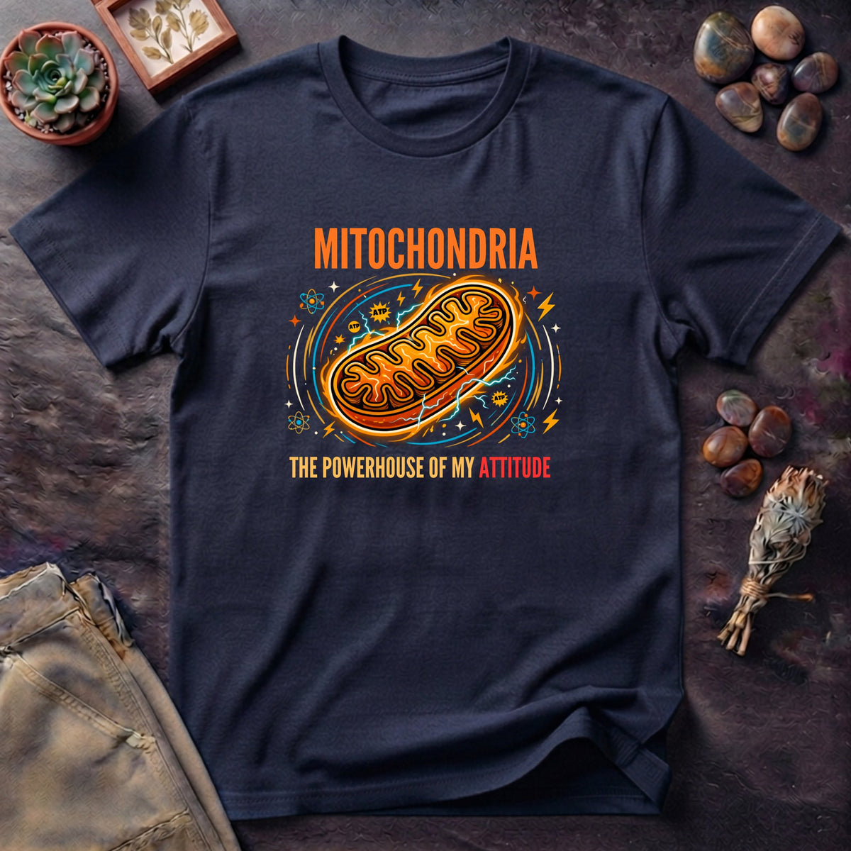 Mitochondrian Attitude T-Shirt
