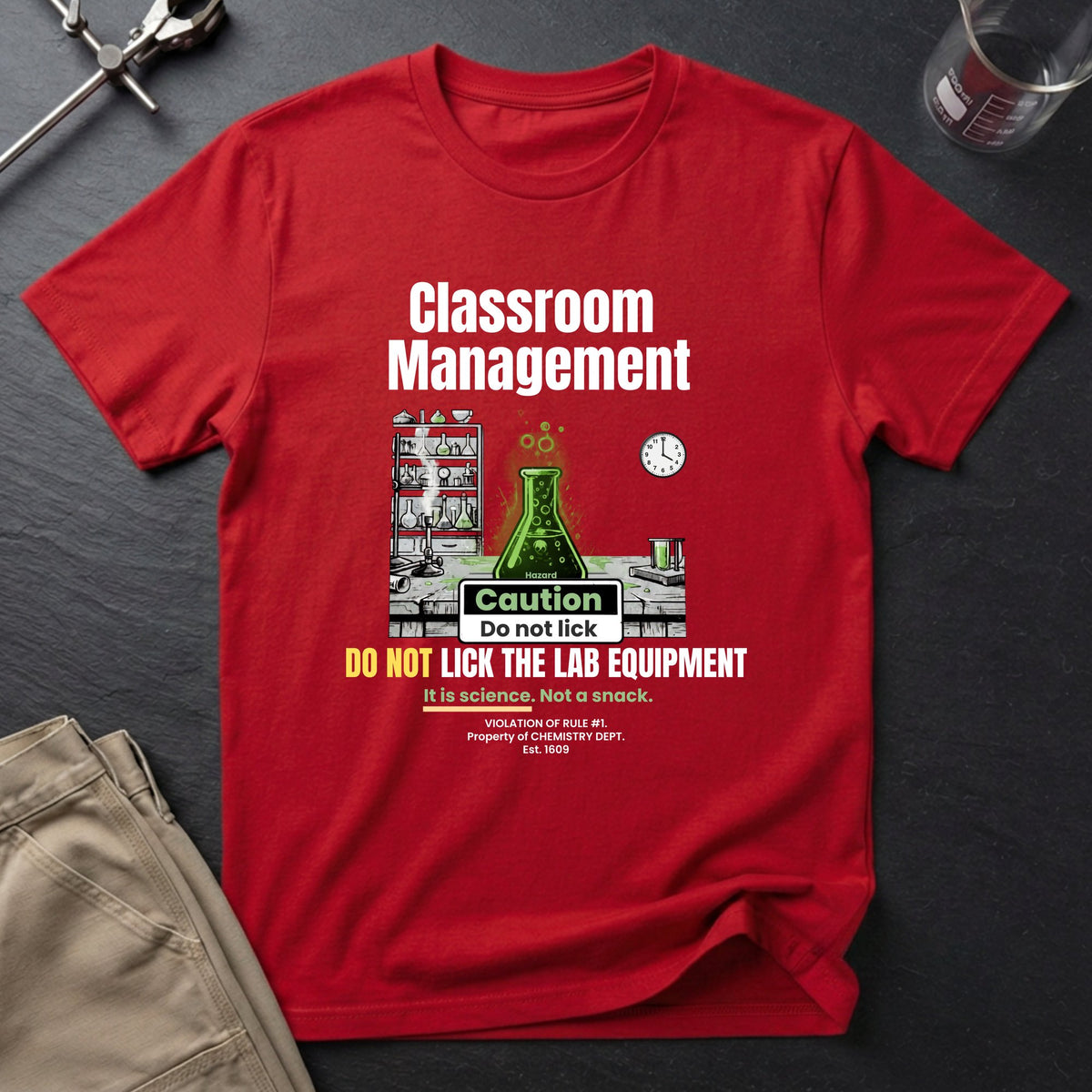 Chemistry Lab Rules T-Shirt