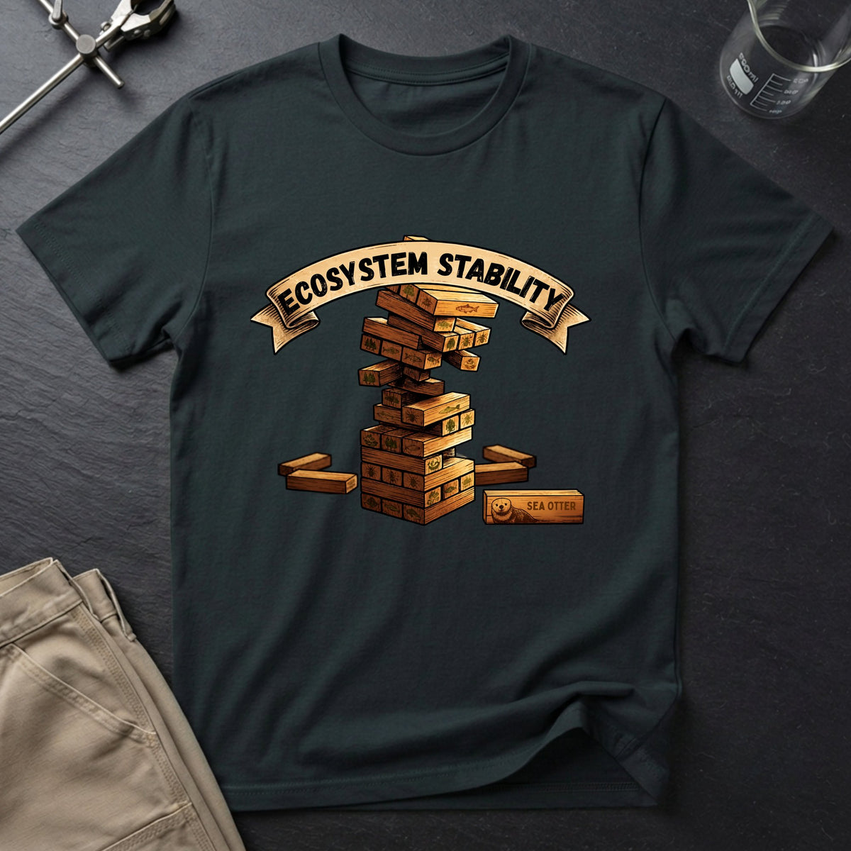 Ecosystem Jenga T-Shirt