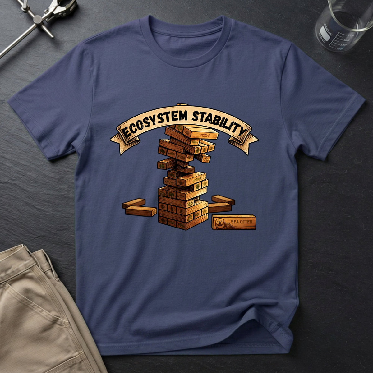 Ecosystem Jenga T-Shirt