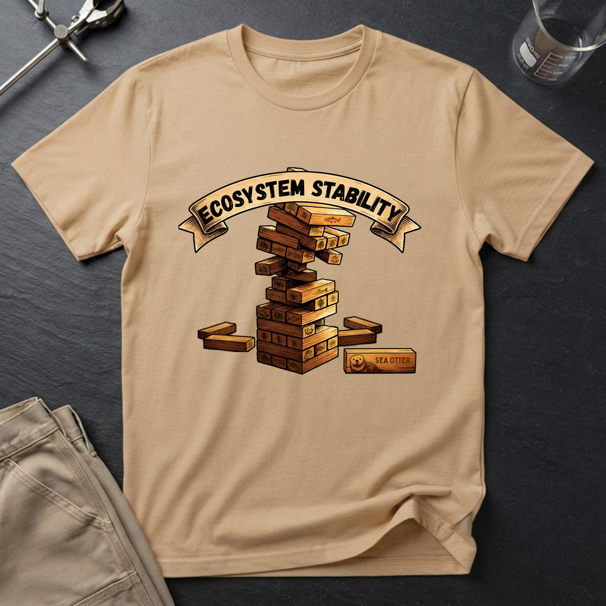 Ecosystem Jenga T-Shirt