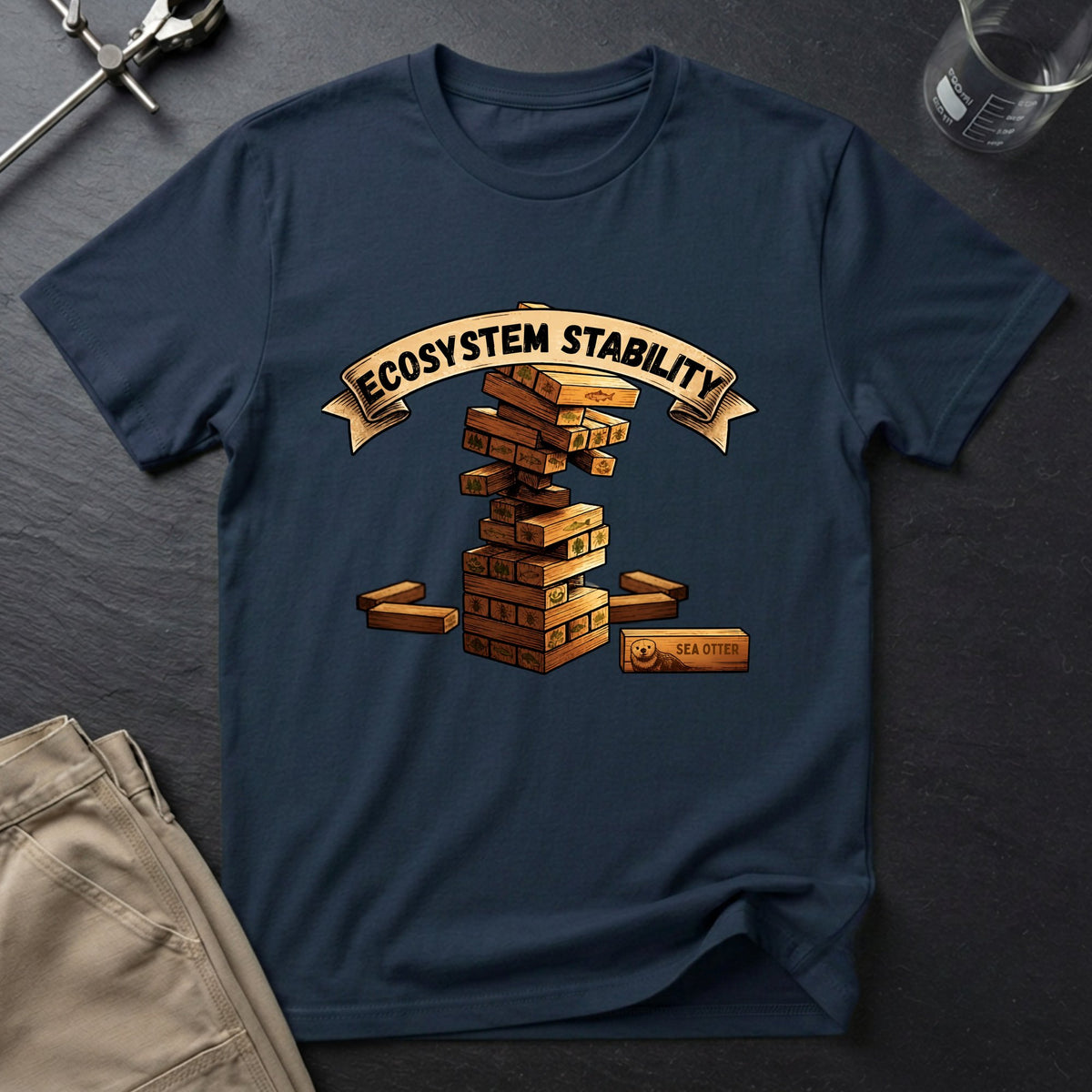 Ecosystem Jenga T-Shirt