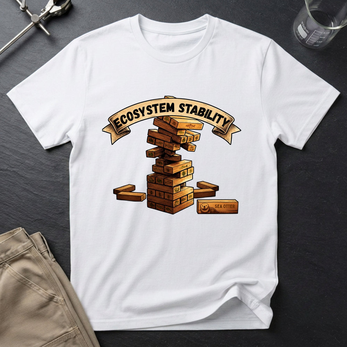 Ecosystem Jenga T-Shirt