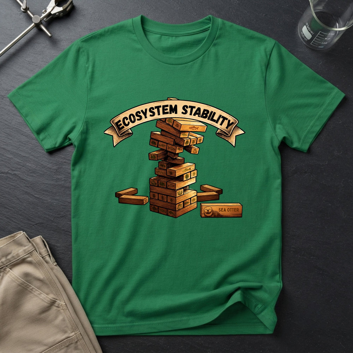 Ecosystem Jenga T-Shirt