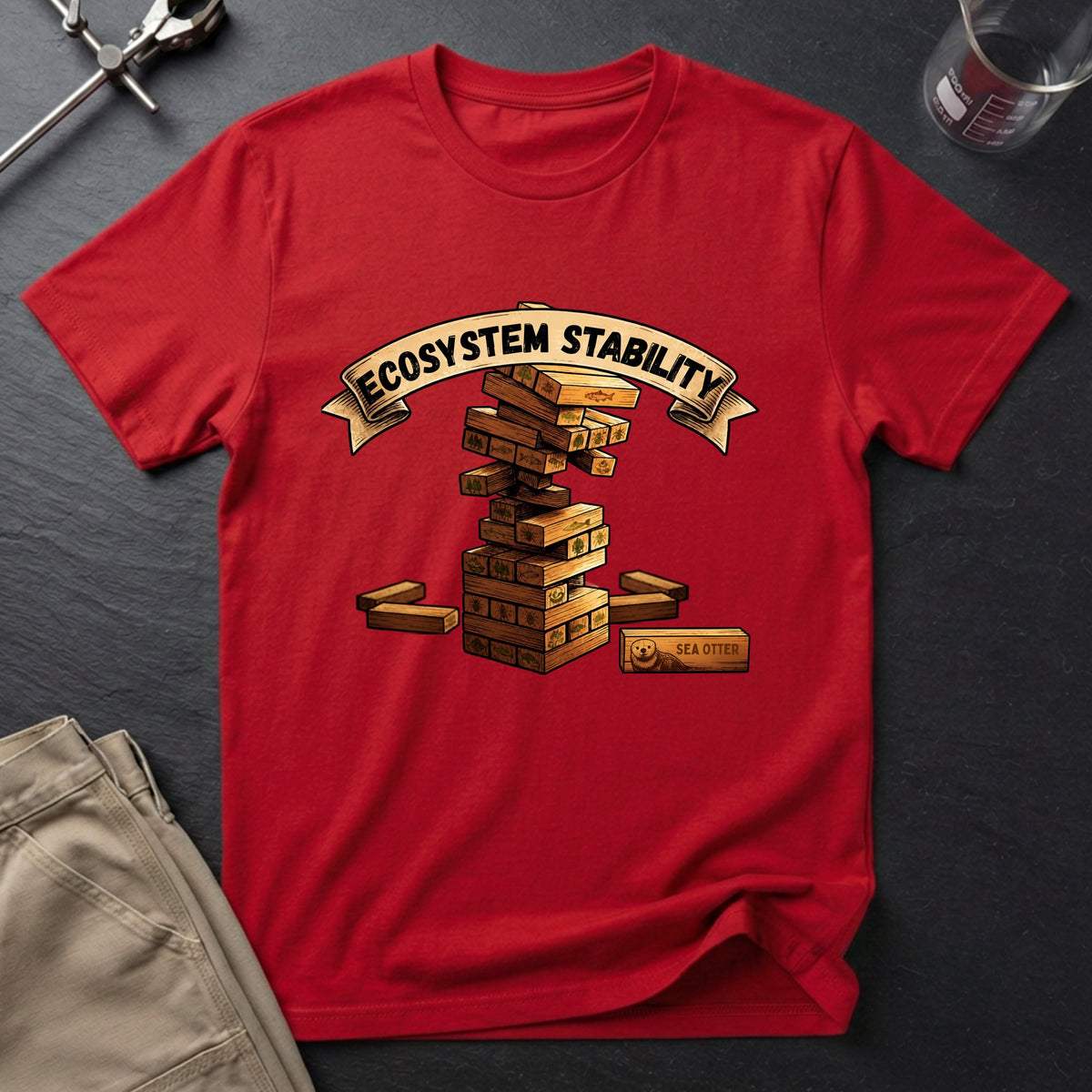 Ecosystem Jenga T-Shirt