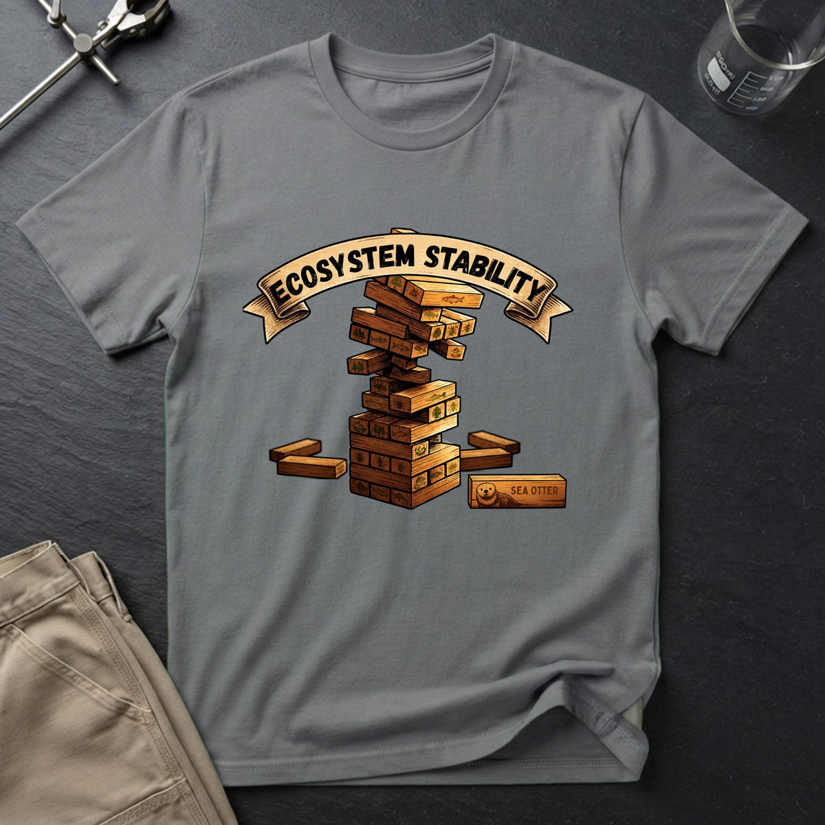 Ecosystem Jenga T-Shirt