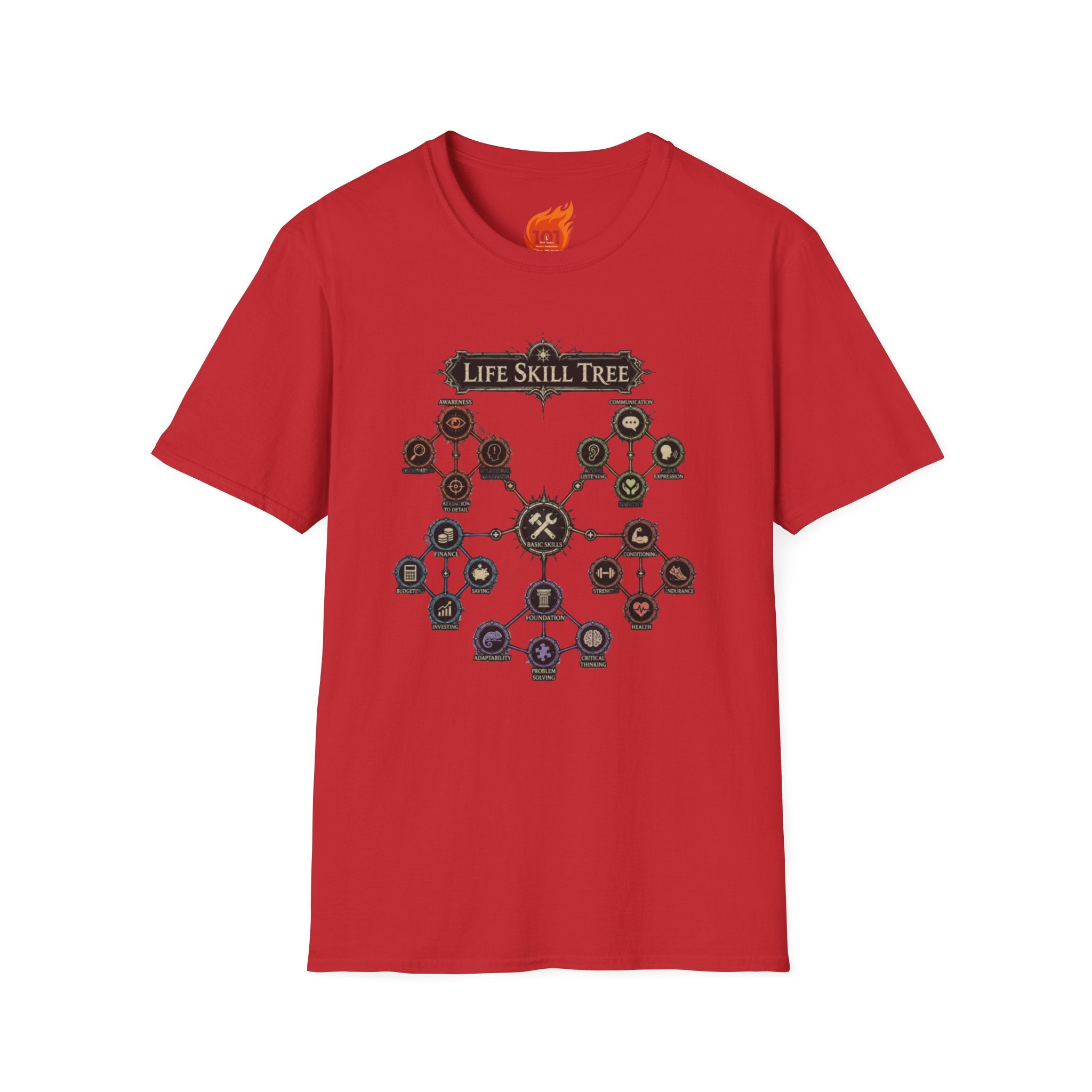 Life Skill Tree Graphic T-Shirt