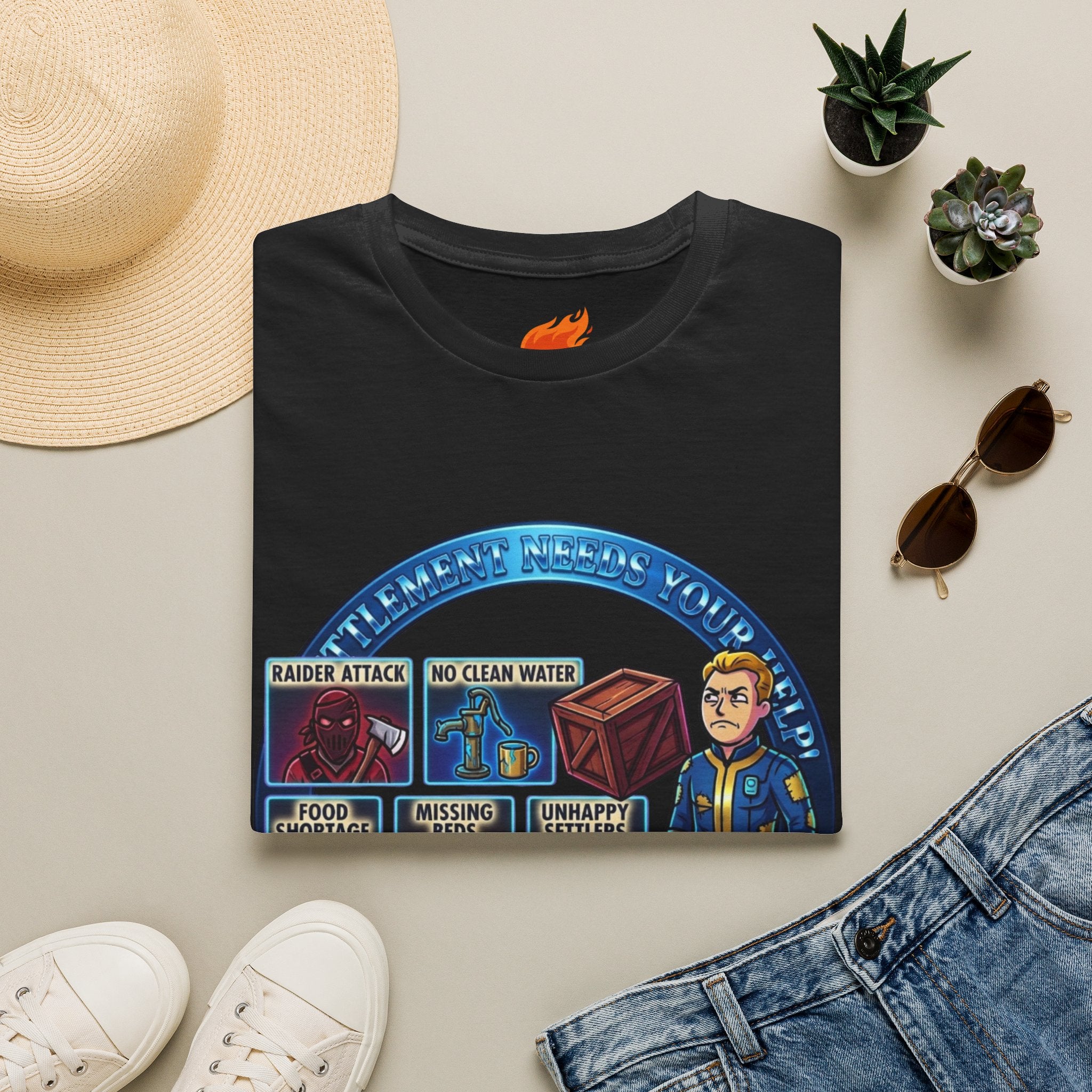 A Settlement Doesn't Need MY Help Graphic T-Shirt