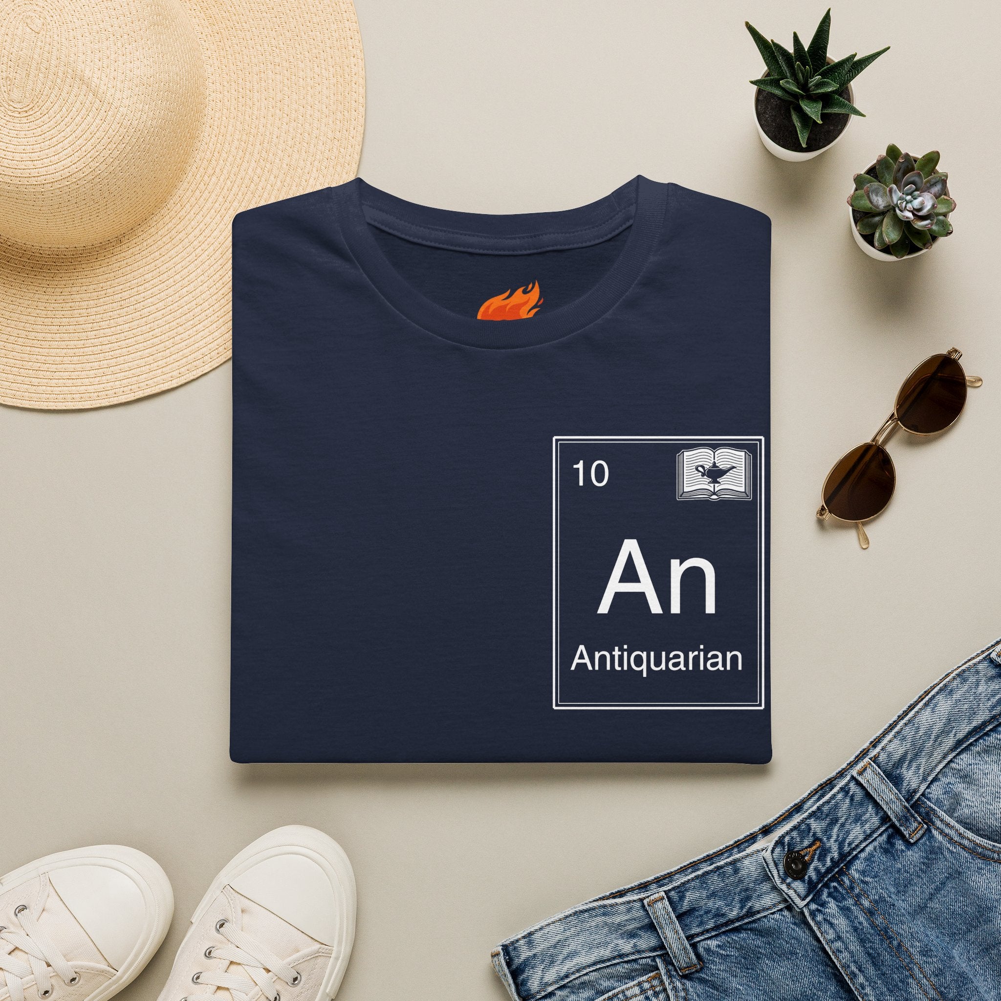 Periodic Table: Antiquarian Graphic T-Shirt