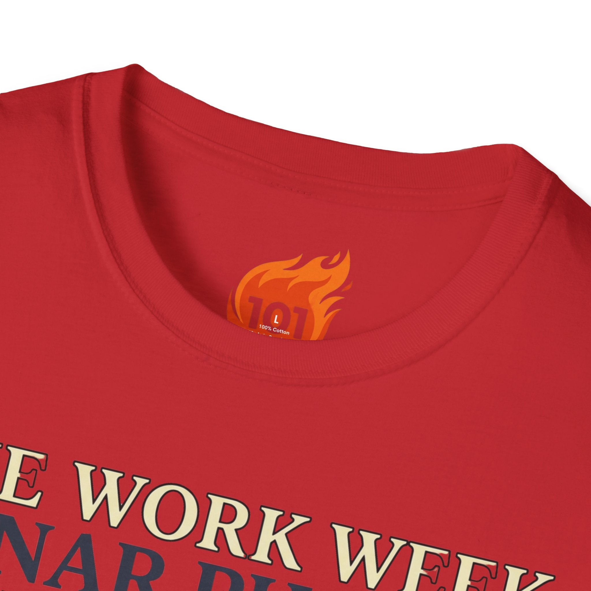 Lunar Work Week Phases Graphic T-Shirt
