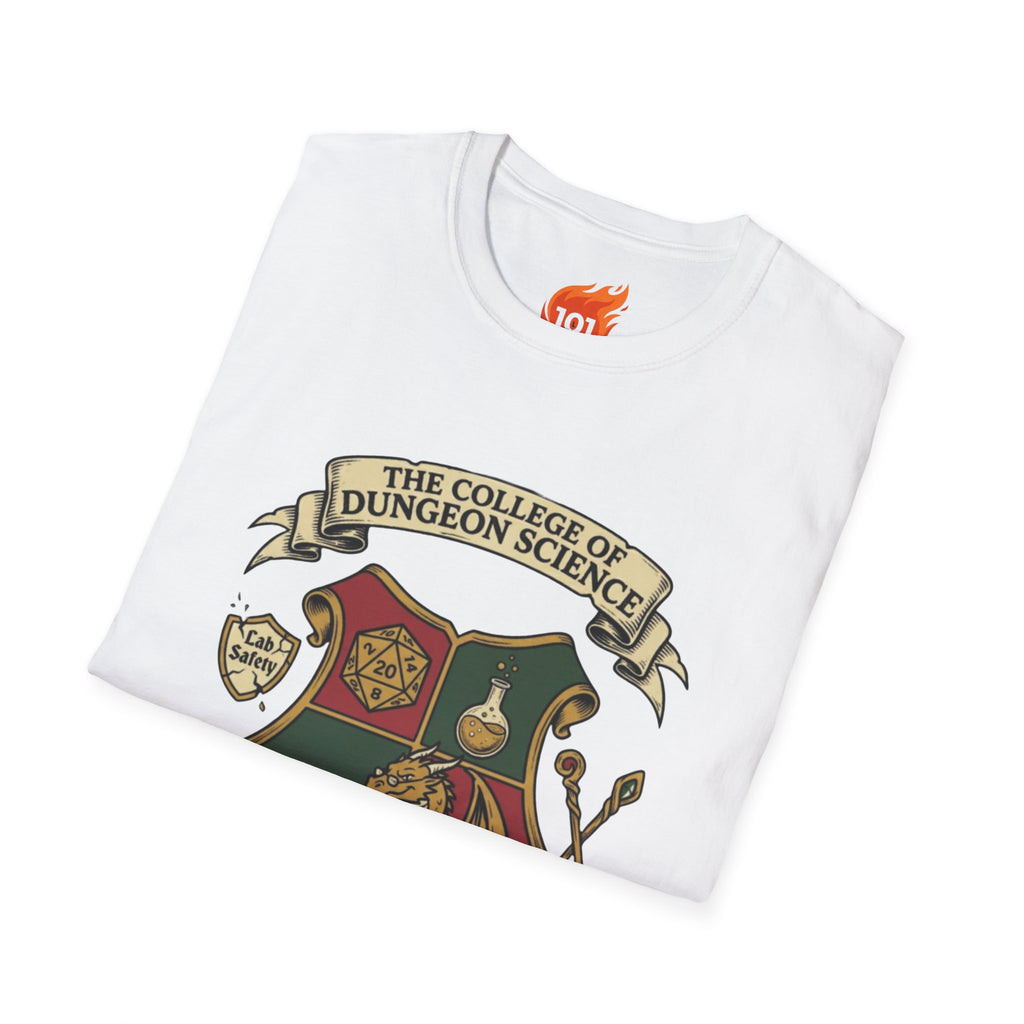 College of Dungeon Science Graphic T-Shirt
