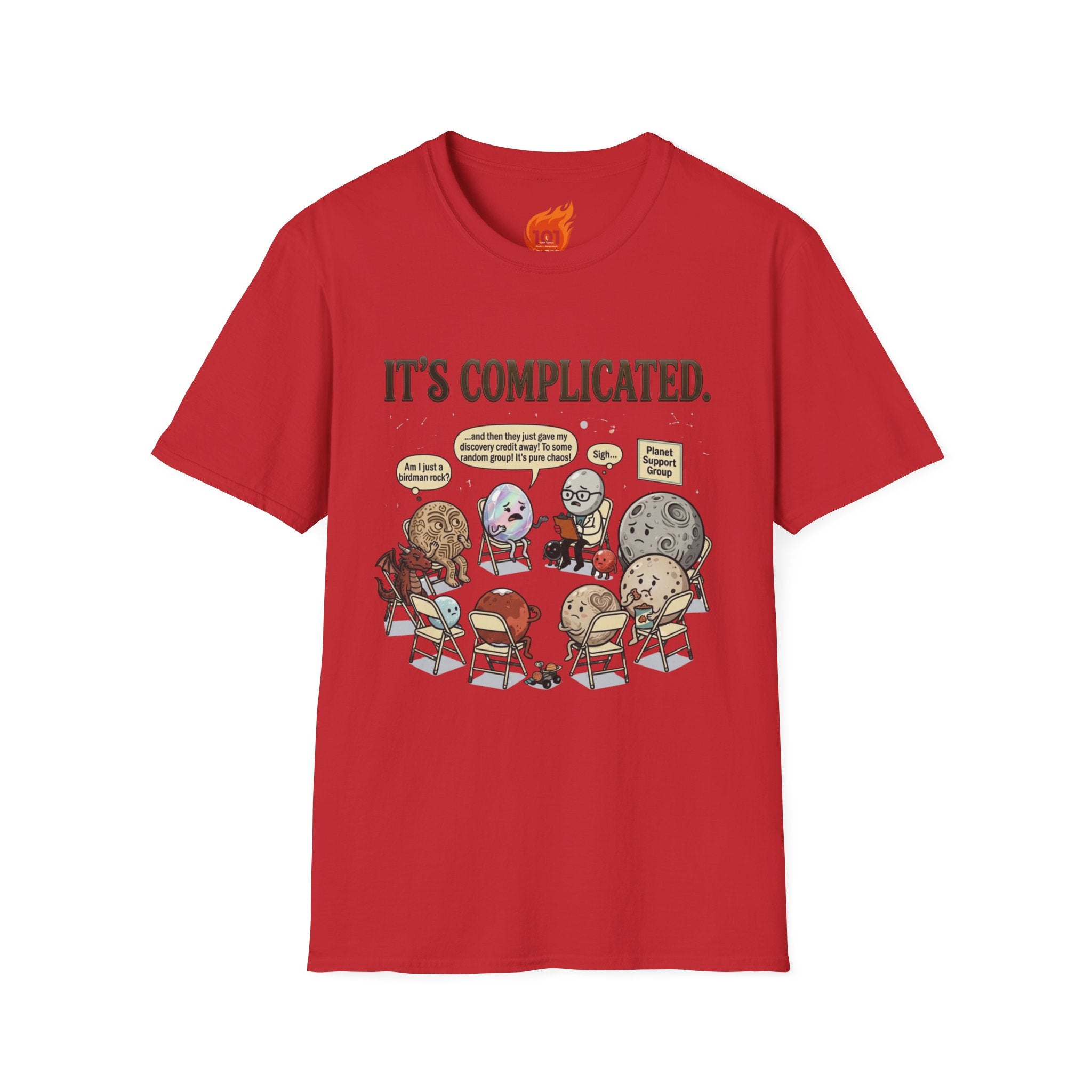 Dwarf Planet Support Group Graphic T-Shirt