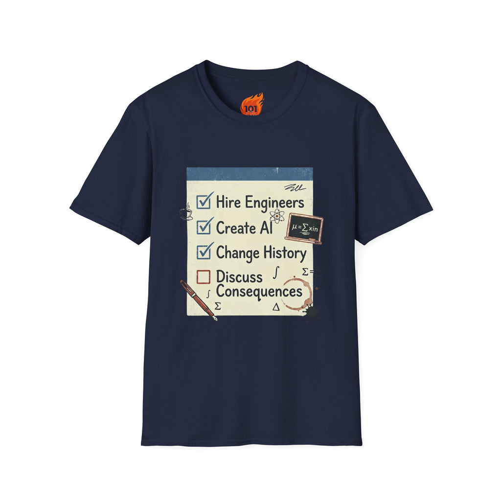 AI Checklist Graphic T-Shirt