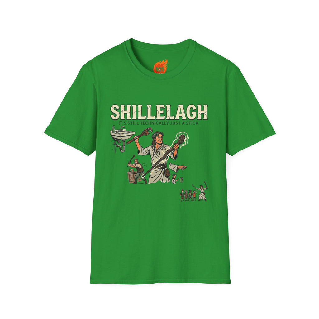 Spell: Shillelagh Stick Graphic T-Shirt