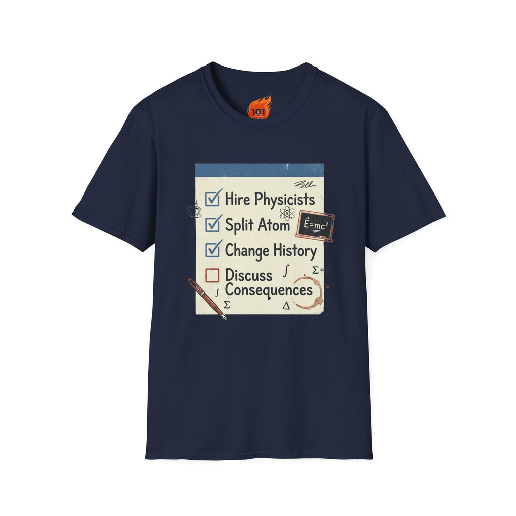 Nuclear Checklist Graphic T-Shirt