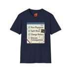 Nuclear Checklist Graphic T-Shirt