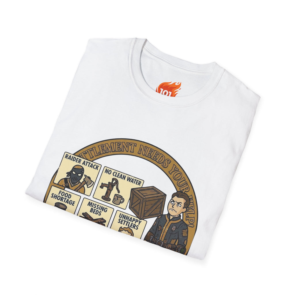 A Settlement Doesn't Need MY Help Graphic T-Shirt