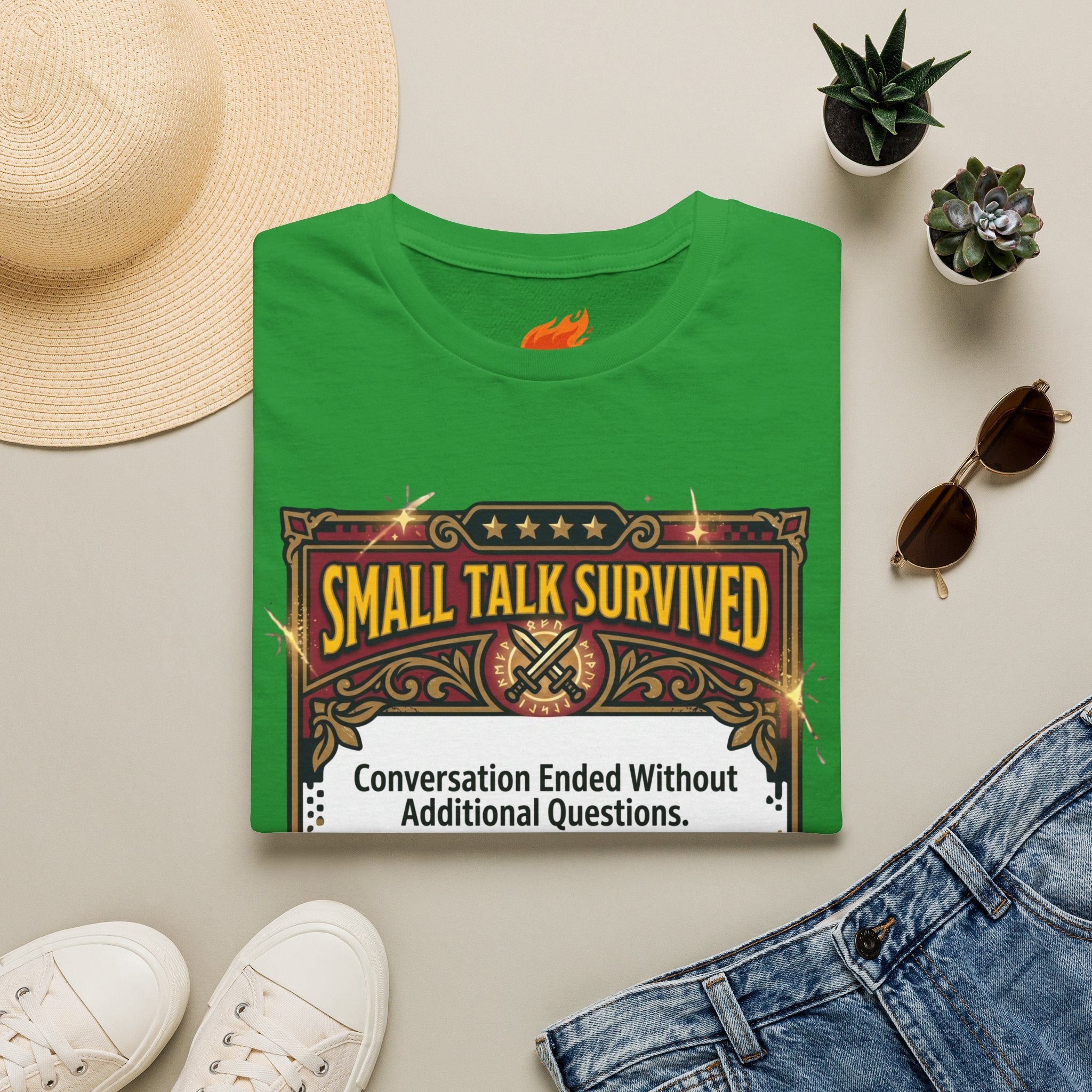 Achievement: Small Talk Graphic T-Shirt