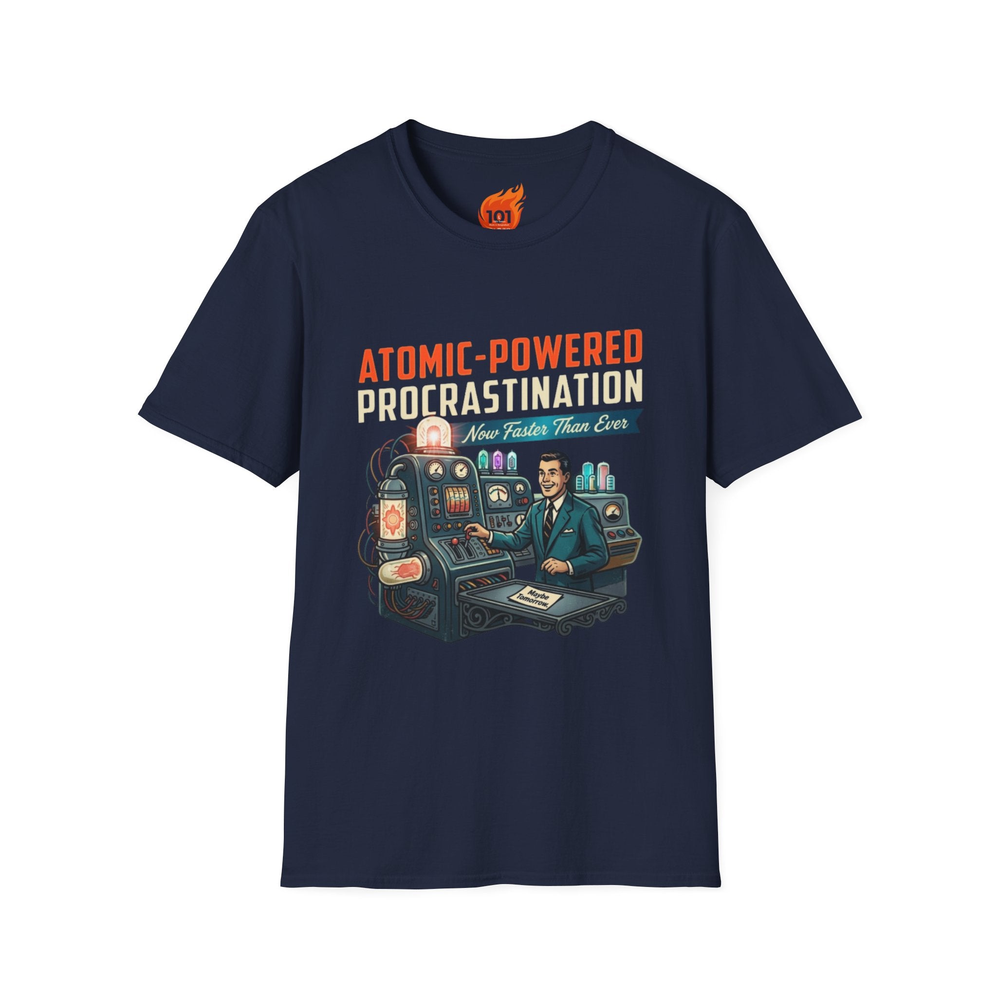 Atomic Procrastination Graphic T-Shirt