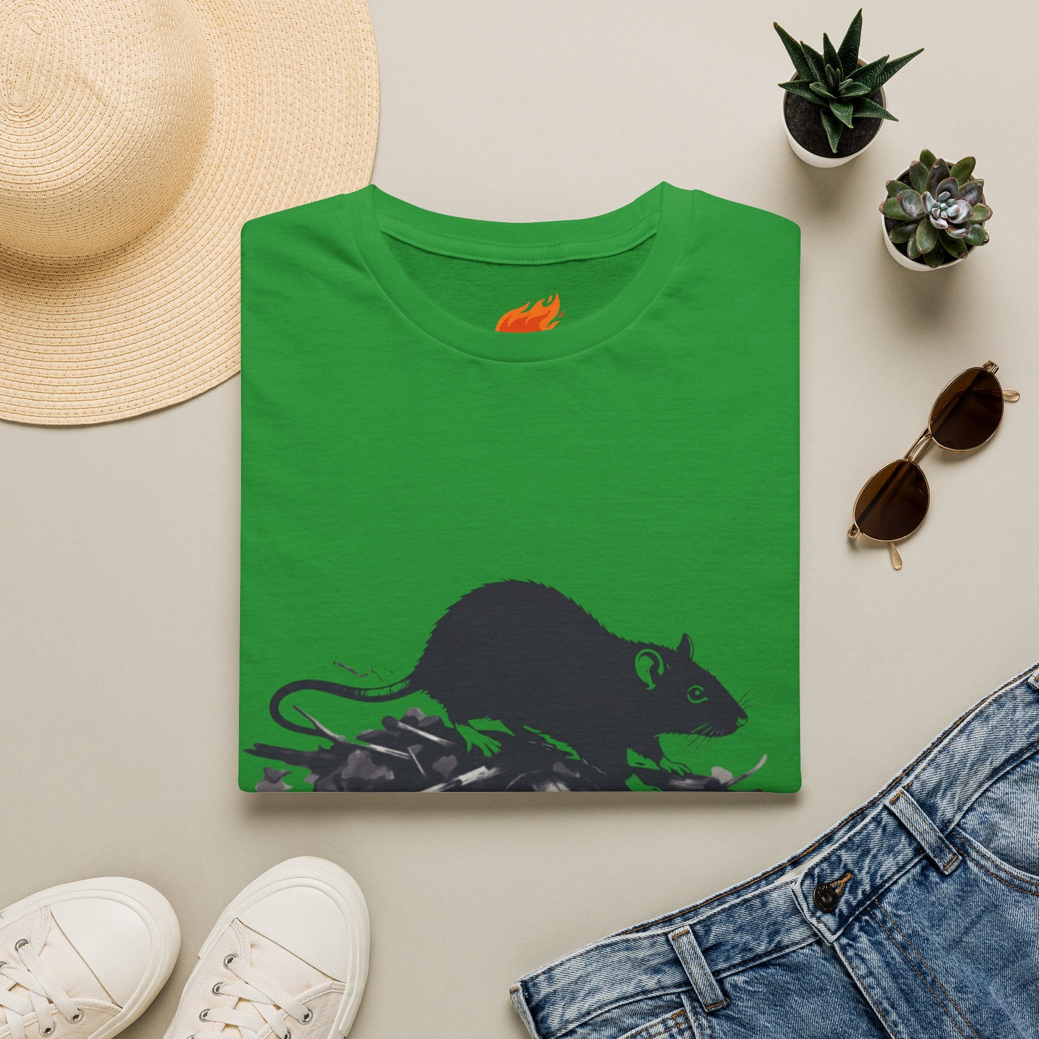 Norway Rat Graphic T-Shirt