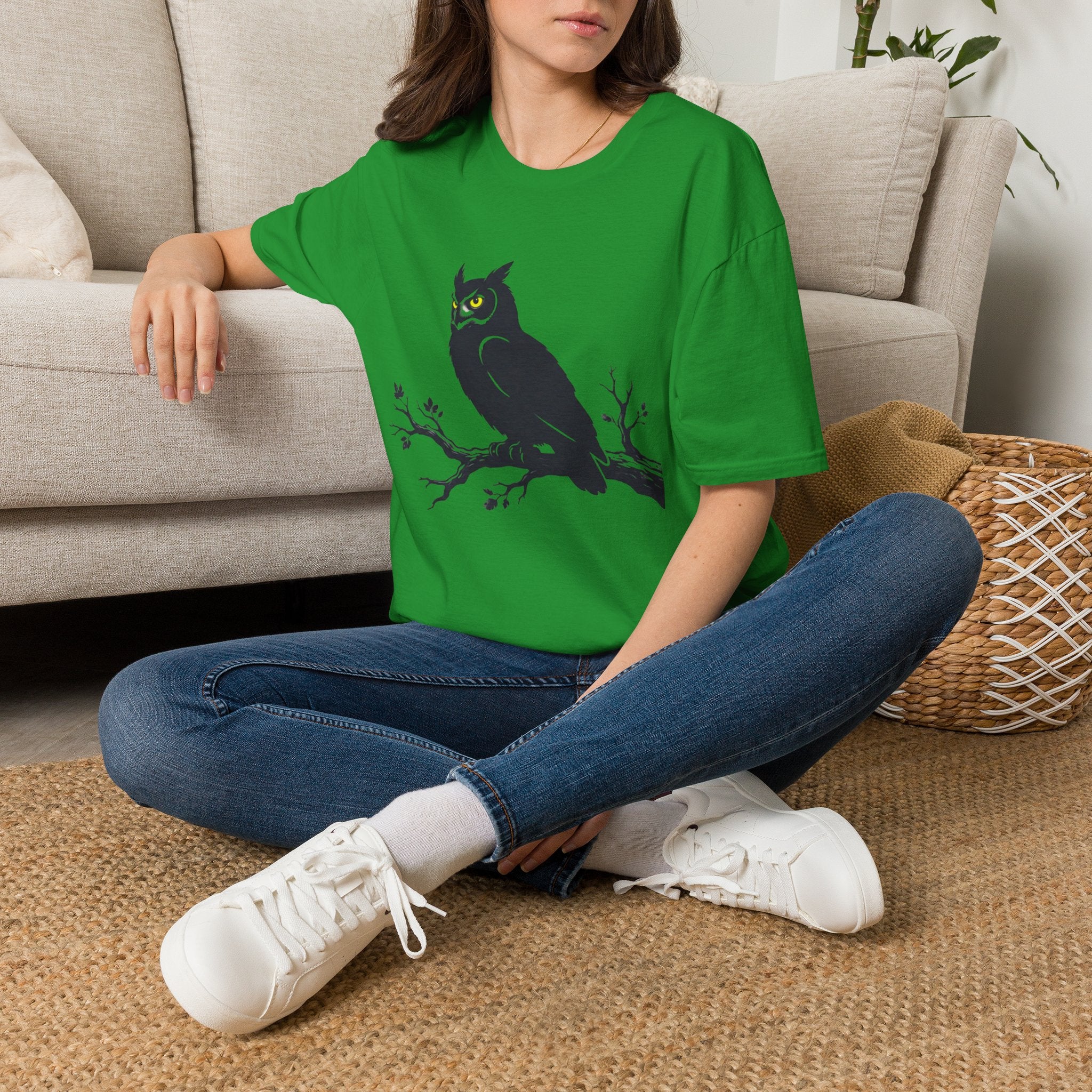 Great Horned Owl Graphic T-Shirt