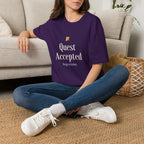 Quest Accepted.. Regrettably Graphic T-Shirt
