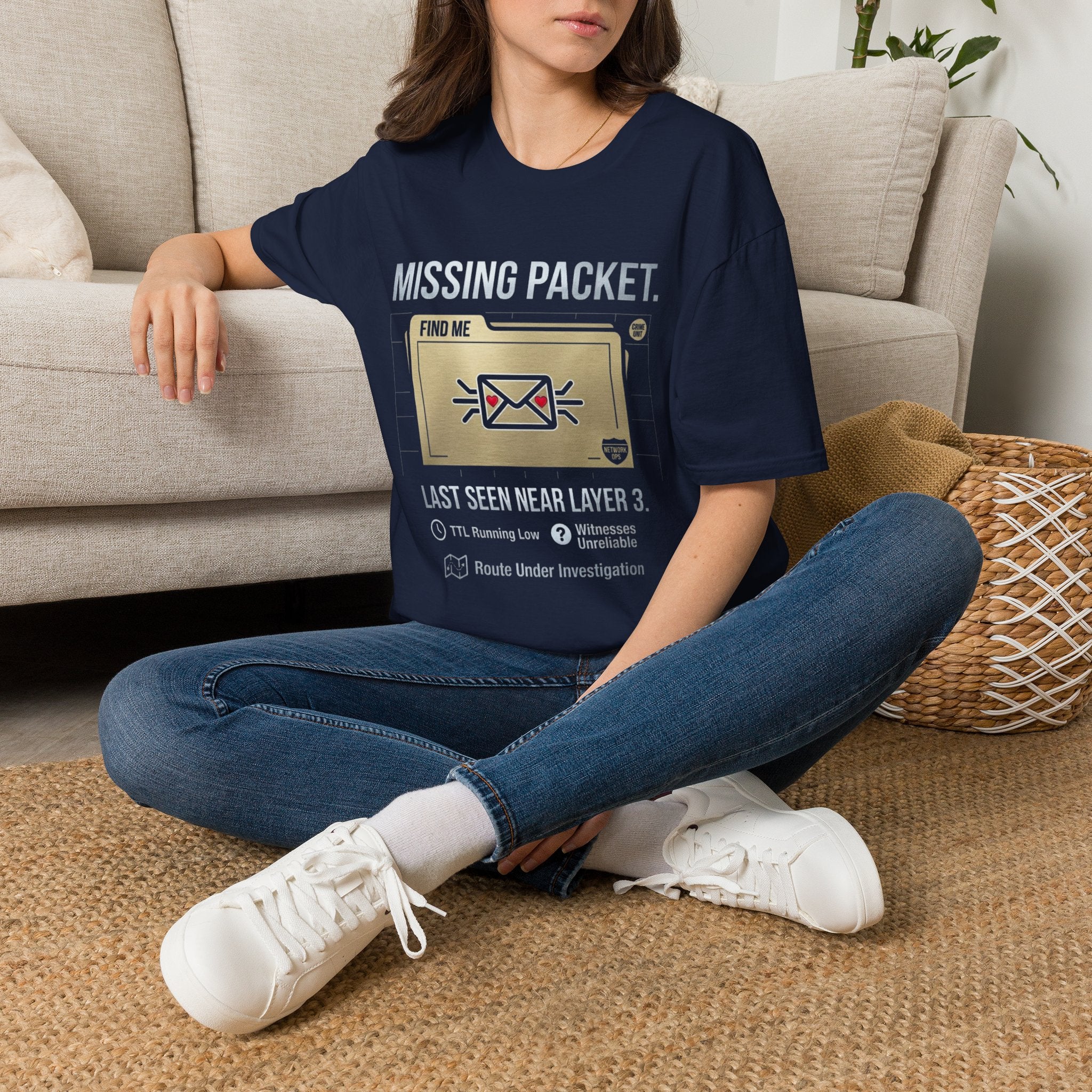 Missing Packet Graphic T-Shirt