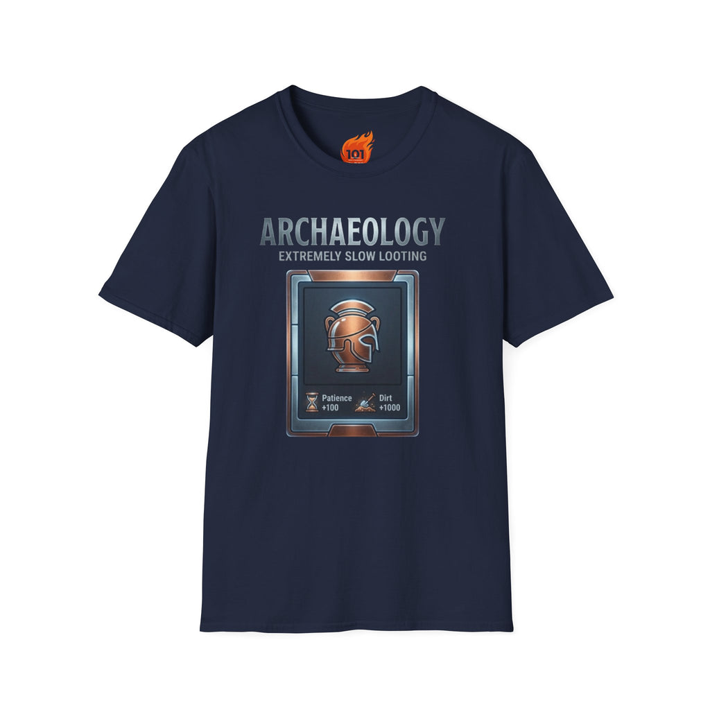 Archaeology is Slow Looting Graphic T-Shirt