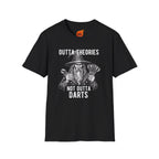 Outta Theories, Not Outta Darts Graphic T-Shirt