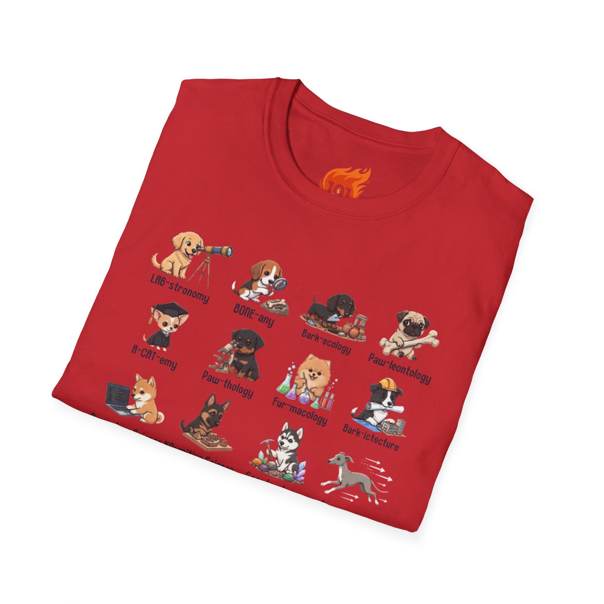 Future Dog STEM fields Graphic T-Shirt