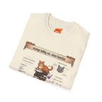 Everyday Bestiary: Orange Tabby Cat Graphic T-Shirt