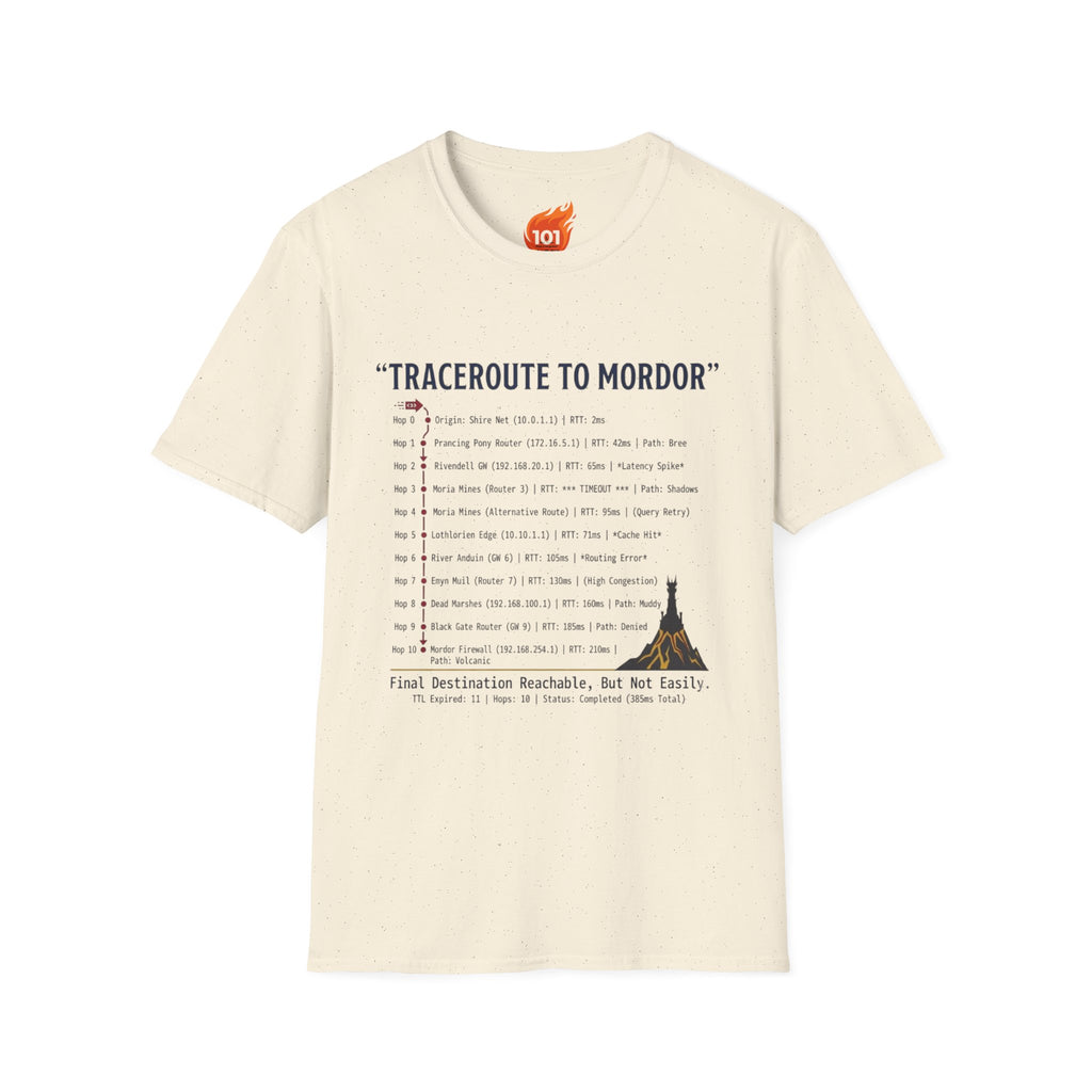 Traceroute: Mordor Graphic T-Shirt