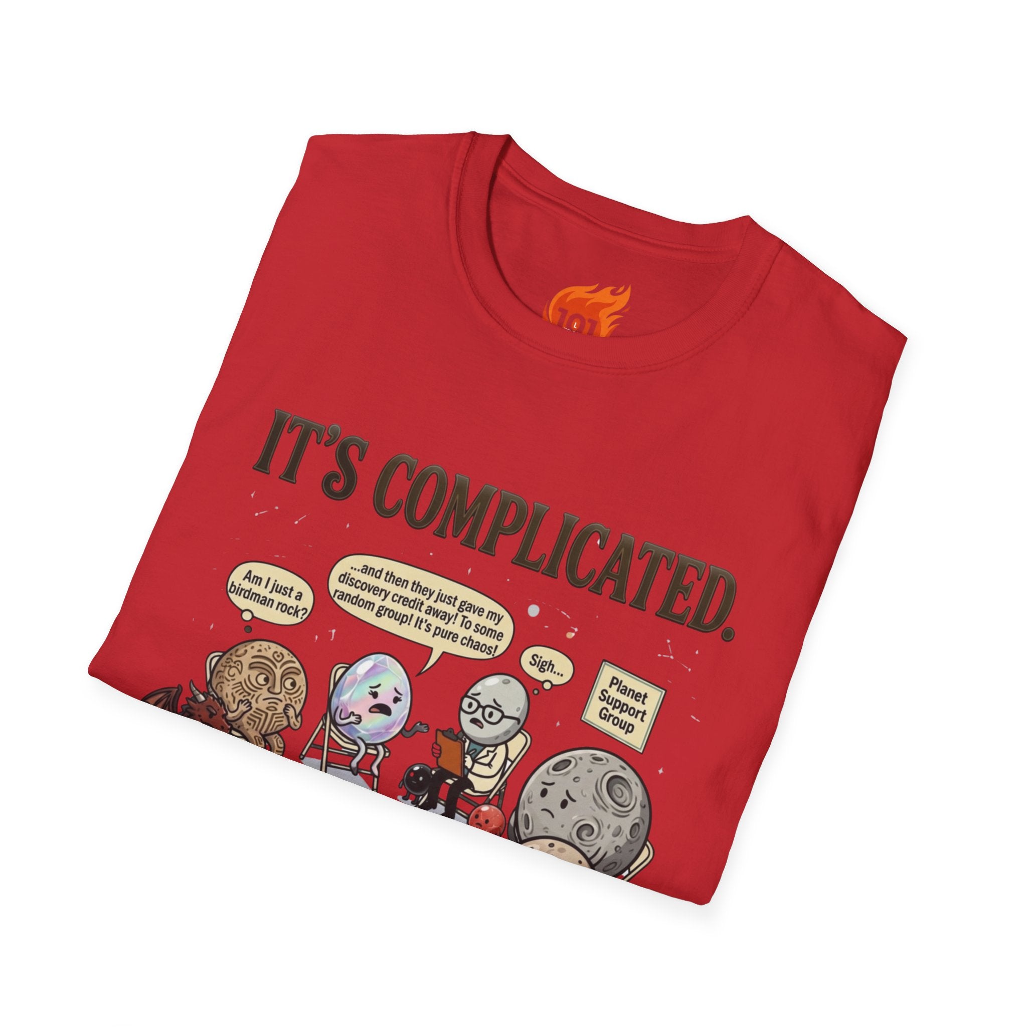 Dwarf Planet Support Group Graphic T-Shirt