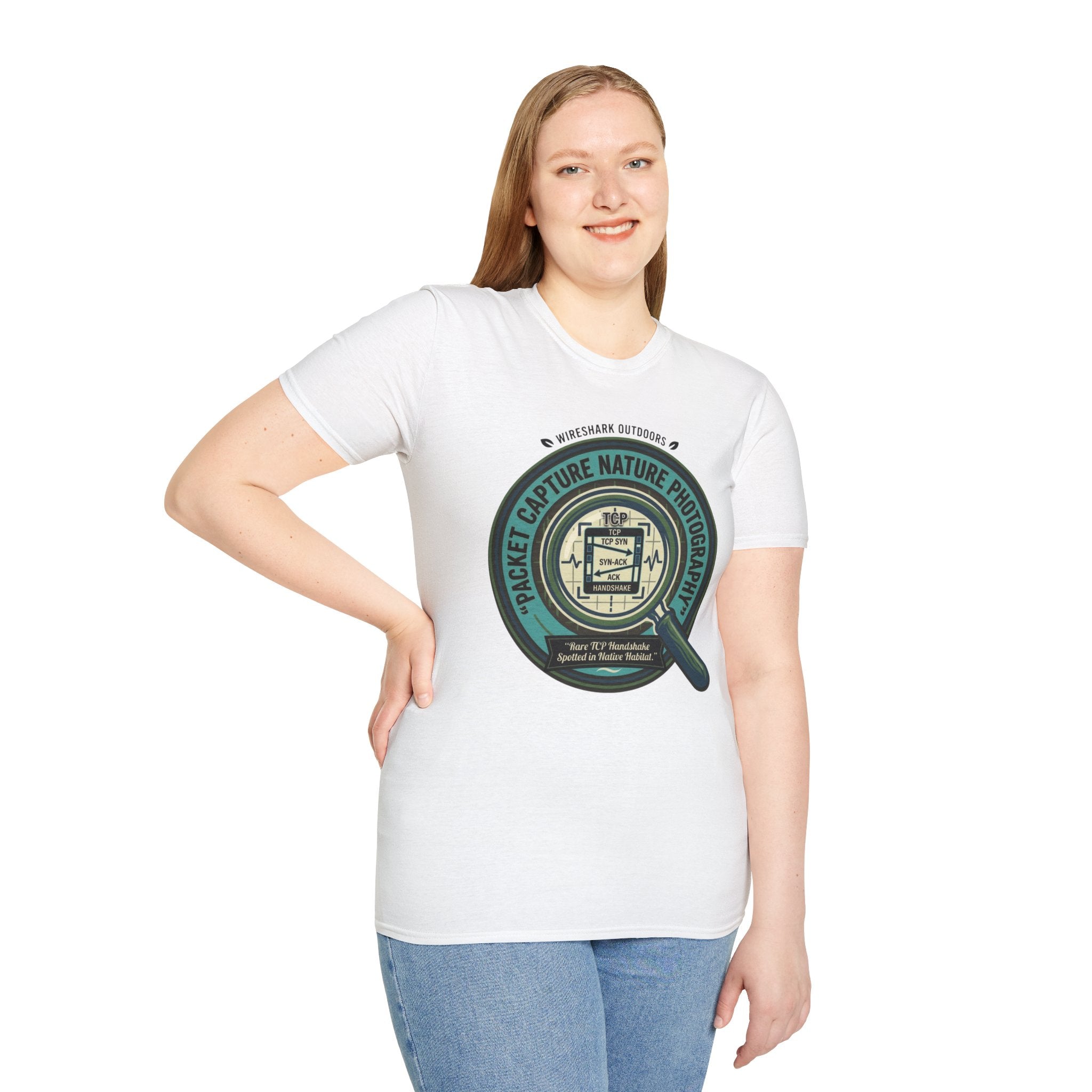 Packet Capture Nature Photography Graphic T-Shirt