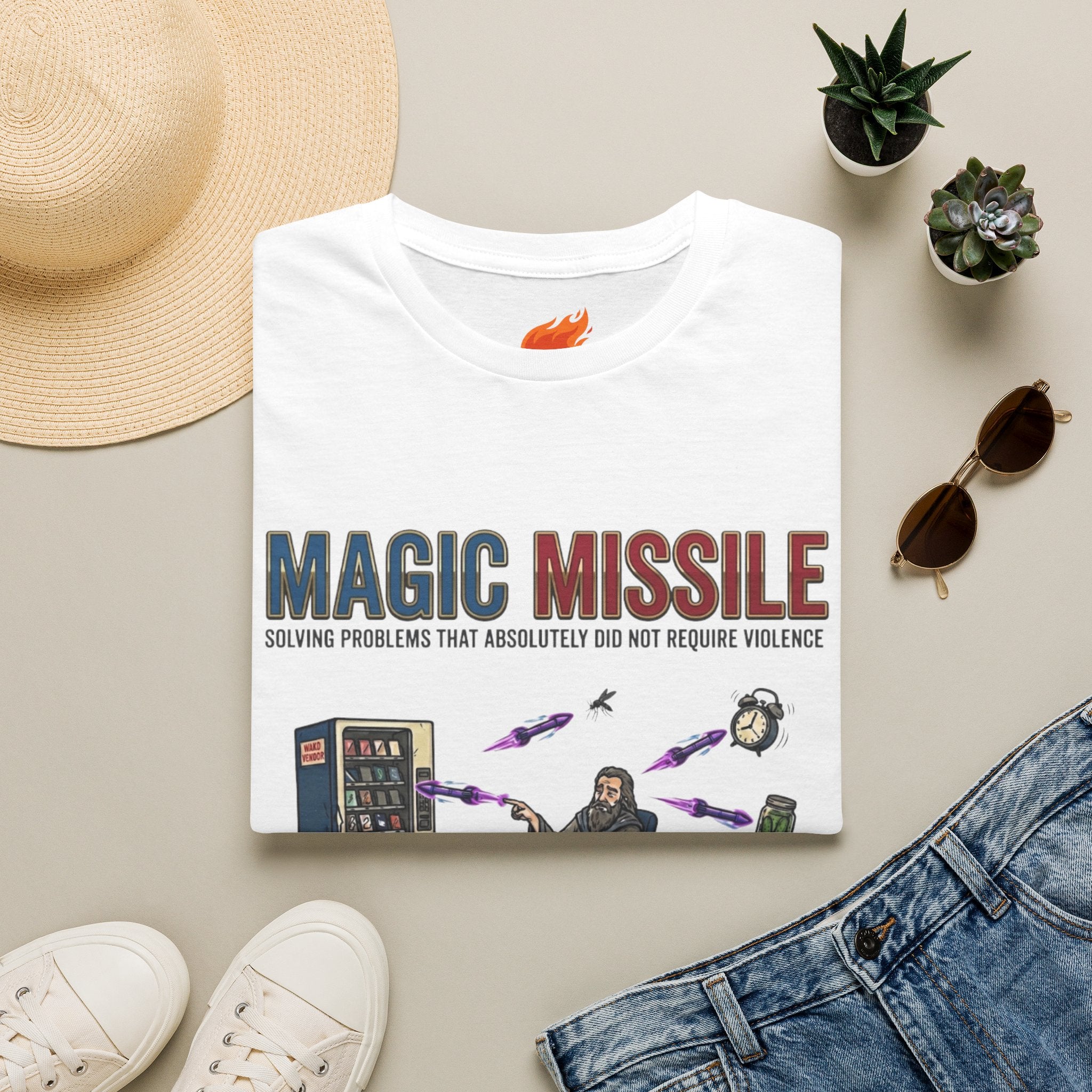 Spell: Magic Missile Graphic T-Shirt