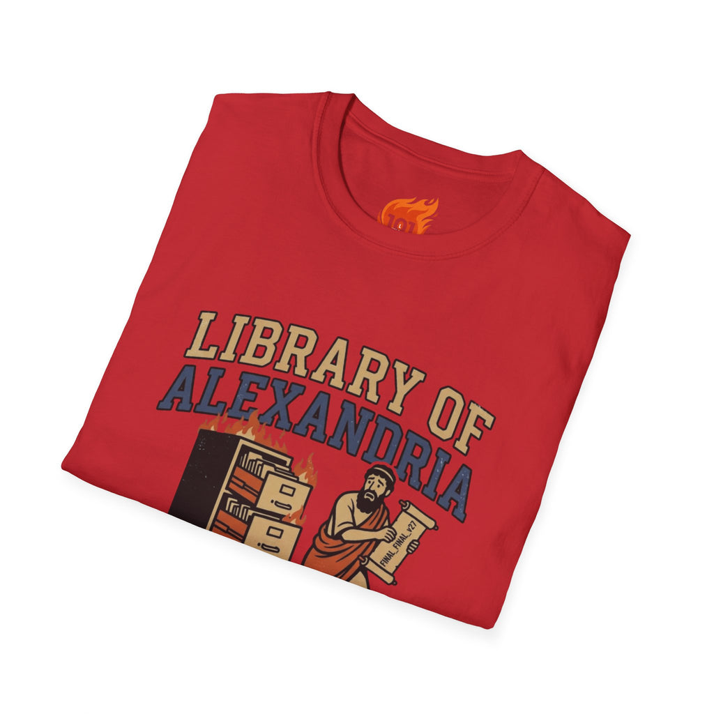 Library of Alexandria Backup Department Graphic T-Shirt