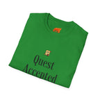 Quest Accepted.. Regrettably Graphic T-Shirt