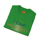 I Cast Spreadsheet Graphic T-Shirt