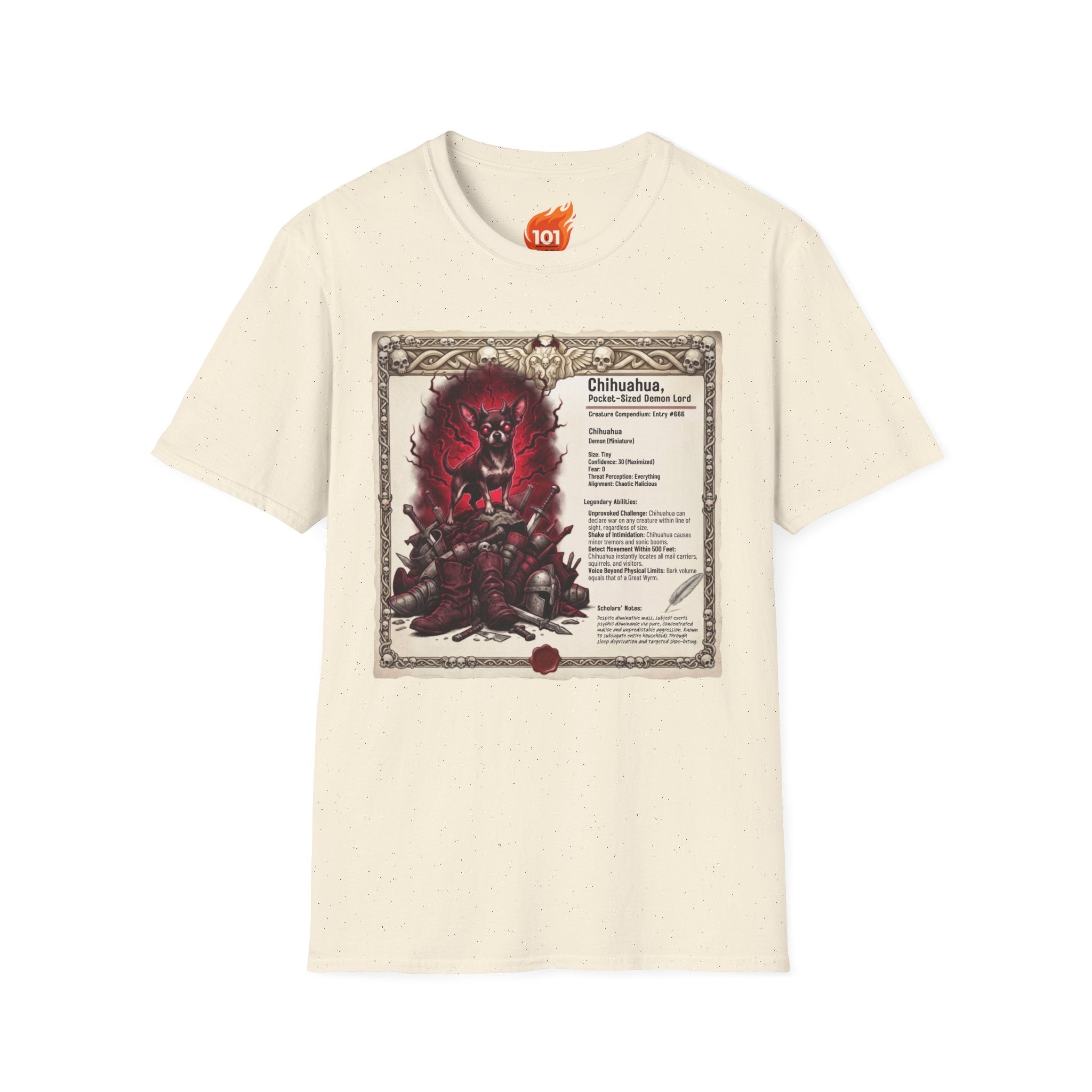 Everyday Bestiary: Chihuahua Graphic T-Shirt