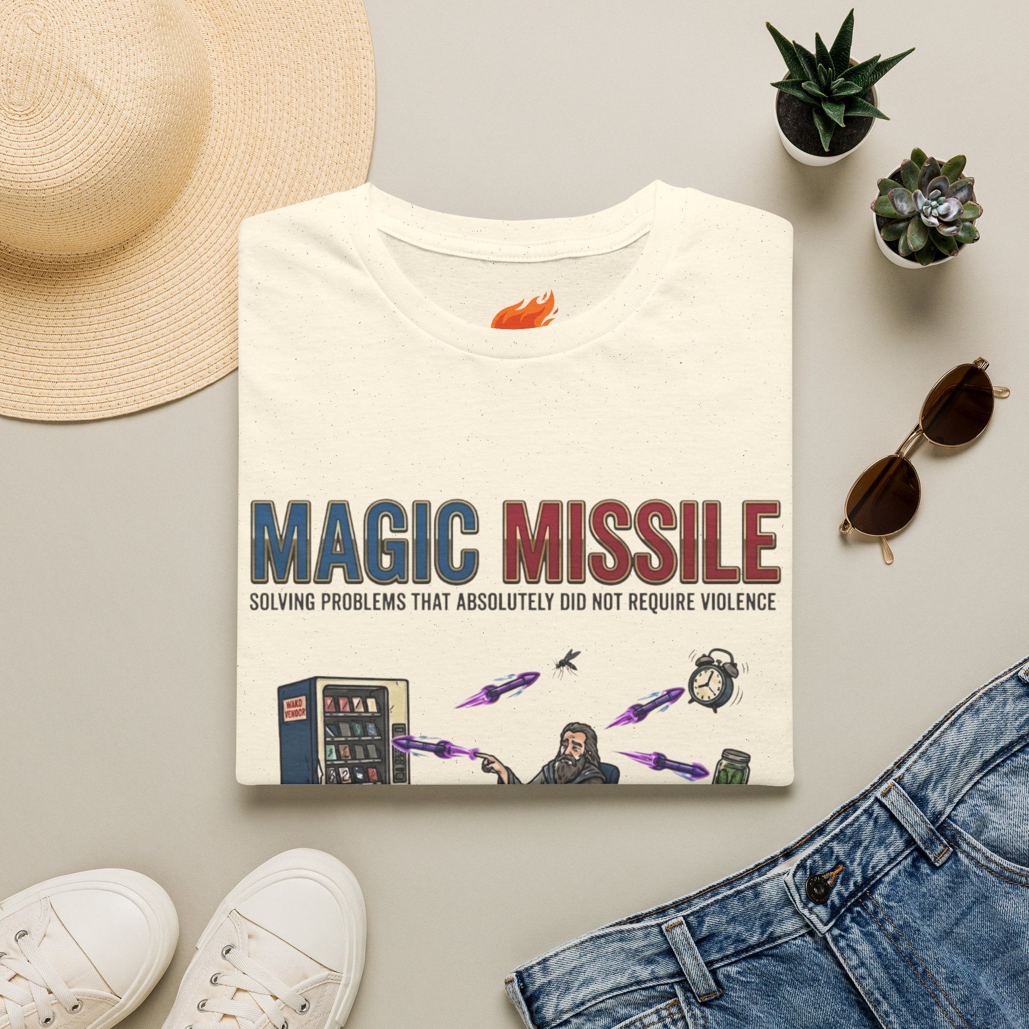 Spell: Magic Missile Graphic T-Shirt