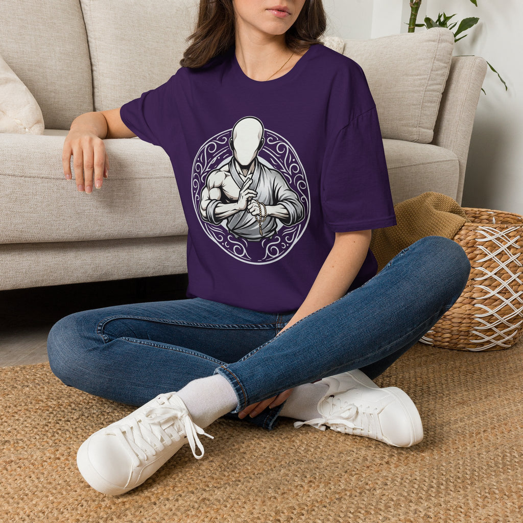 Monk Silhouette Graphic T-Shirt