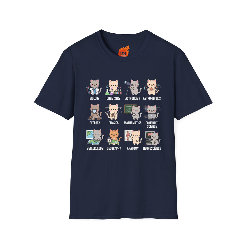 STEM Cats Graphic T-Shirt
