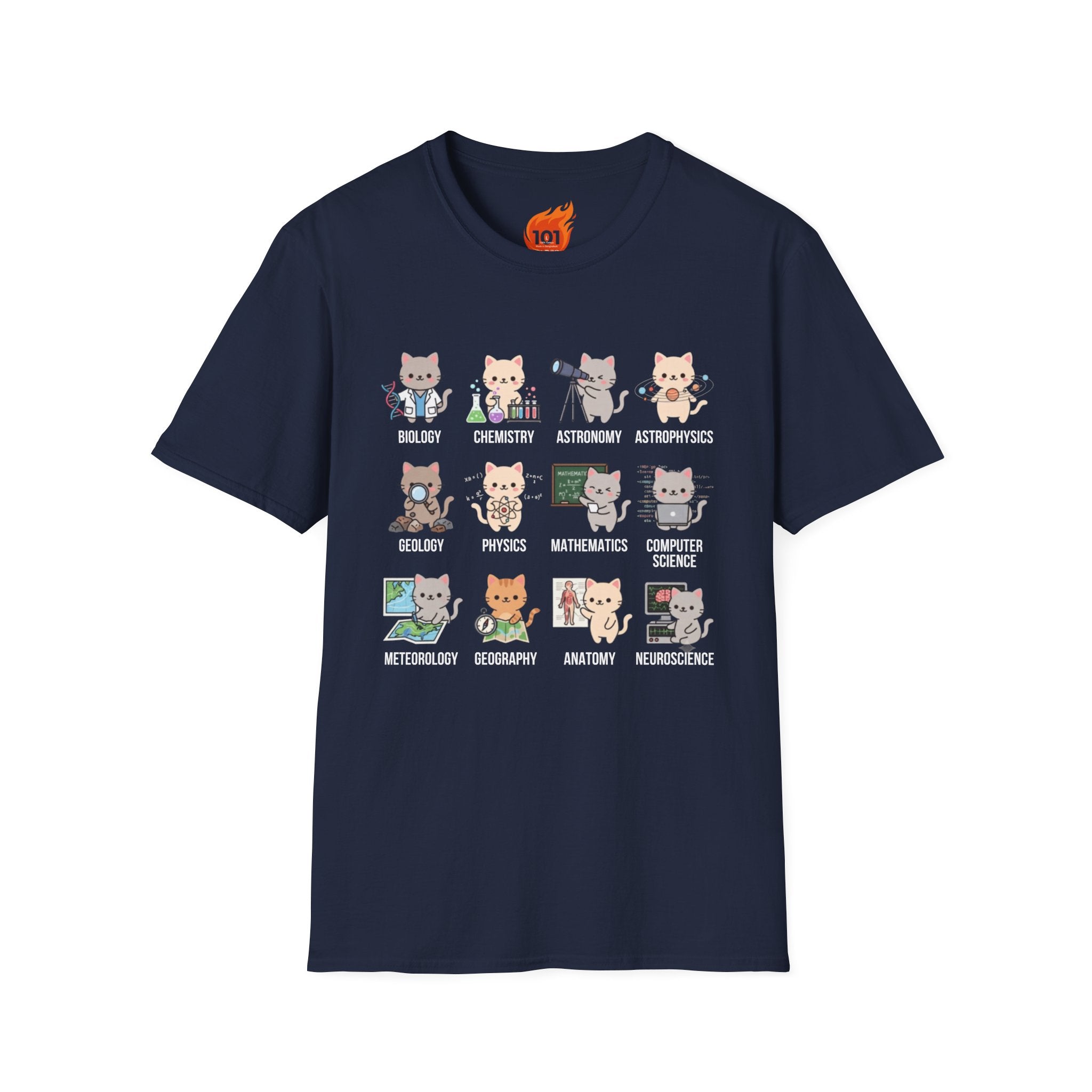 STEM Cats Graphic T-Shirt