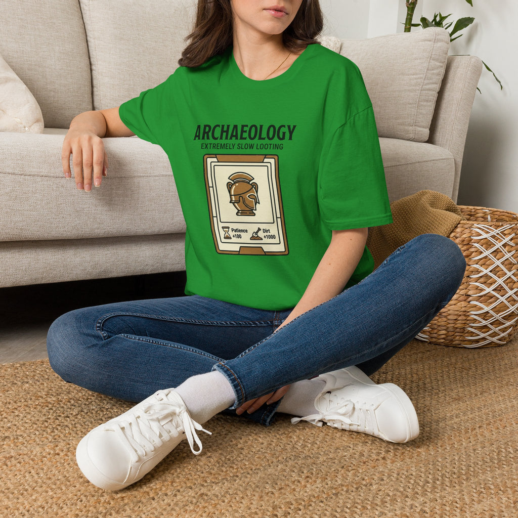 Archaeology is Slow Looting Graphic T-Shirt